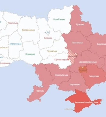 В Україні масштабна повітряна тривога