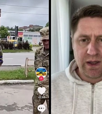 Обзывал преступниками, унижал: в Дрогобыче возник конфликт между блогером и военными из ТЦК (видео)