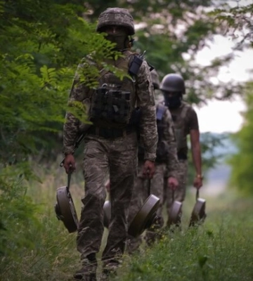 Карта бойових дій в Україні 23 червня