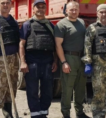 На Херсонщині працюють полтавські комунальники