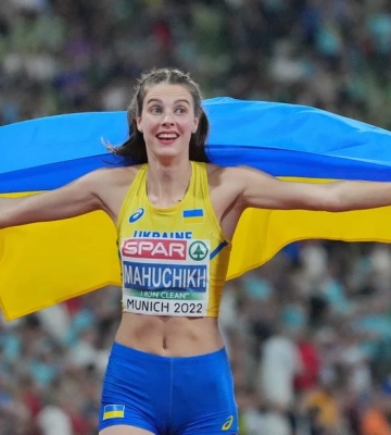 Дніпрянка Ярослава Магучих перемогла у другому дивізіоні Європейських ігор-2023 зі стрибків у висоту