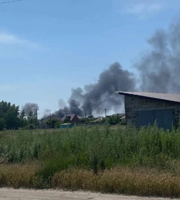 Возможный прилет по росгвардии: в оккупированный Геническ и Скадовск пришел &quot;хлопок&quot;
