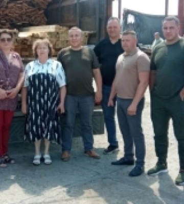 Черкащина допомогла Високопільській громаді будматеріалами