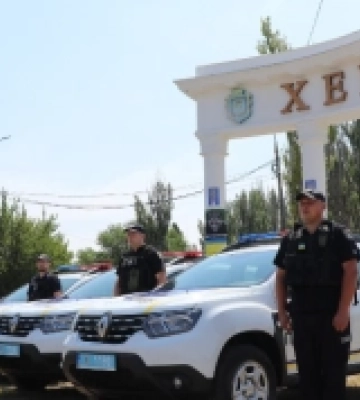 Херсонські поліцейські отримали нові автомобілі