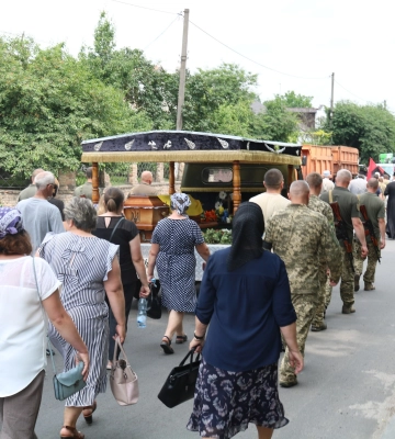 У Горохові віддали останню шану загиблому Герою Сергію Заріцькому