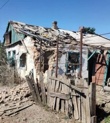 Внаслідок обстрілу росіянами Дніпропетровщини поранено людину, - ОВА