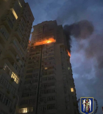 Місцева влада повідомила про наслідки ракетної атаки у Києві, Дніпрі та Харкові
