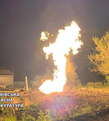Синегубов показал последствия «прилета» по Харькову