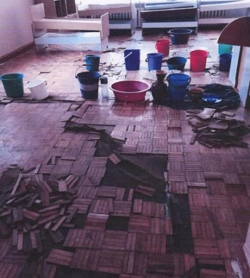 Ремонт покрівлі дитячого садка у Полтаві зі шкодою майже 2 млн грн: підрядник отримав підозру у службовій недбалості