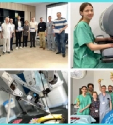 Лікарка Рівненської обласної лікарні вчилася роботизованій хірургії у Львові