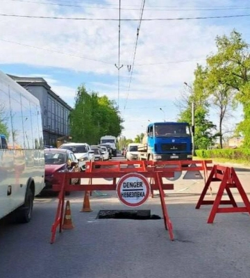 На два місяці перекриють рух транспорту по вулиці Раїси Кіріченко у Полтаві