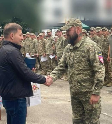 Готові захищати Україну ще двісті воїнів з Рівненщини