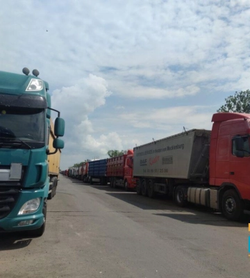 Під Ізмаїлом розпочалося будівництво ще одного майданчика для відстою великовантажного транспорта