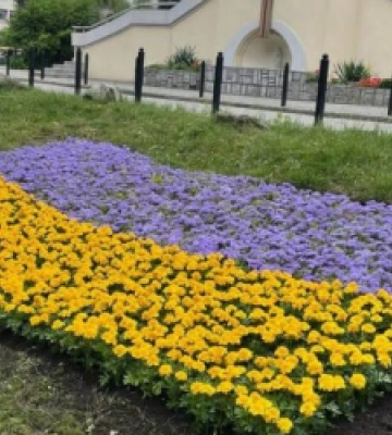 У Личаківському районі Львова облаштували квіткові клумби (ФОТО)