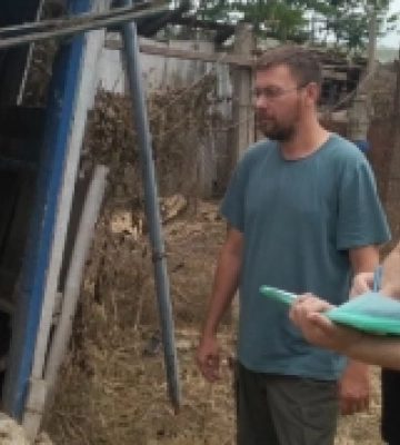У Калинівській громаді Херсонщини обстежували пошкоджене внаслідок підтоплення майно