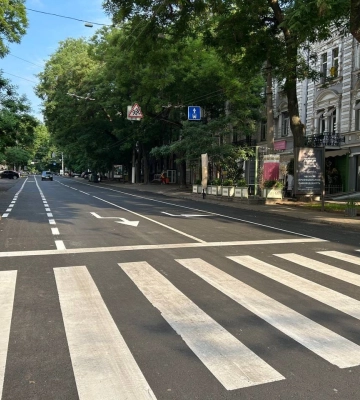 В центрі Одеси впроваджено нову схему організації дорожнього руху