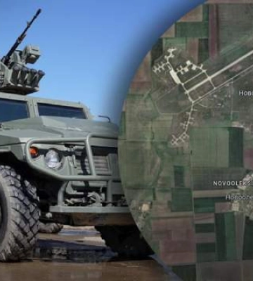 Хочуть нової Чорнобаївки: окупанти масово звозять техніку на аеродром Октябрського