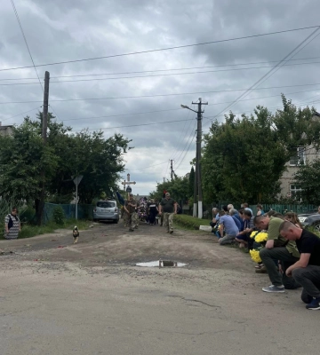 На війні відзначив 51-річчя: на Волині попрощалися із Героєм Костянтином Щавієм
