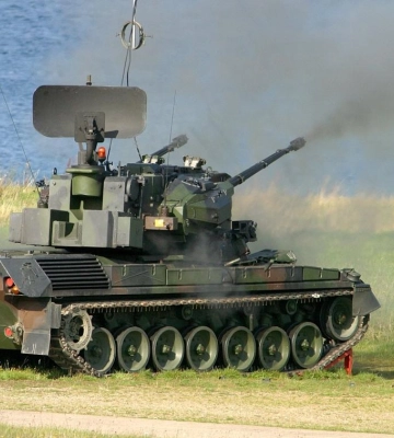 Германия поставит Украине еще 45 САУ Gepard до конца года