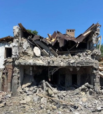 Окупанти обстріляли Антонівку на Херсонщині, є поранений