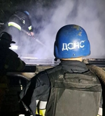 На Запоріжжі за добу рятувальники ліквідували 3 пожежі, які виникли у результаті ворожої агресії рф