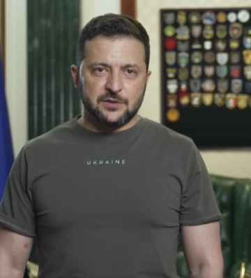 Зеленский поблагодарил бойцов ВСУ на Таврическом направлении