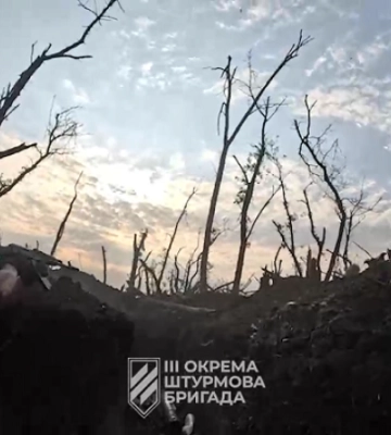 Третя штурмова бригада показала відео розгрому окупантів під Бахмутом