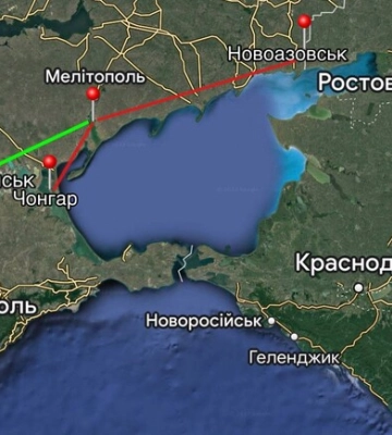 Для эвакуации из Мелитополя остался один маршрут