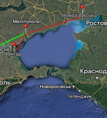 Для эвакуации из Мелитополя остался один маршрут