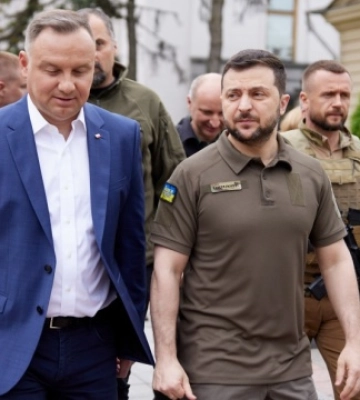 Зеленський розповів Дуді про ситуацію на Запорізькій АЕС