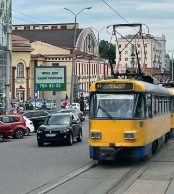Робота транспорту у Дніпрі 26 червня