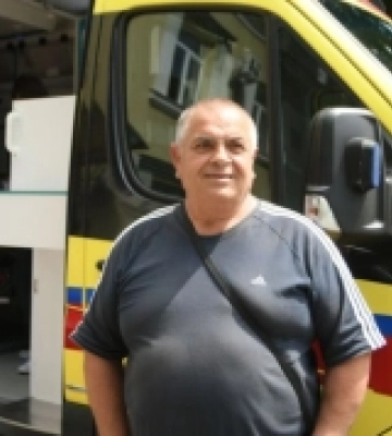 Водій-херсонець доставив швидку з Польщі на Рівненщину