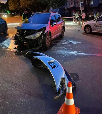 В автопригоді у Рівному травмувалося двоє іноземців: розпочато досудове розслідування (ФОТО)