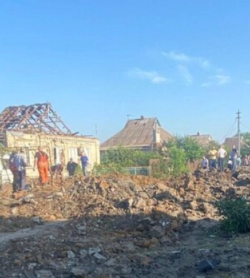 Вночі ворог вдарив ракетами по Криворізькому району та Нікопольщині. ФОТОрепортаж