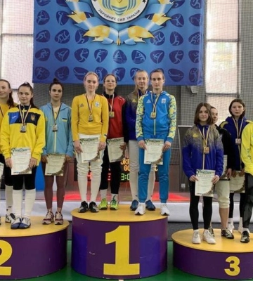 Черкаські фехтувальники стали призерами чемпіонату України