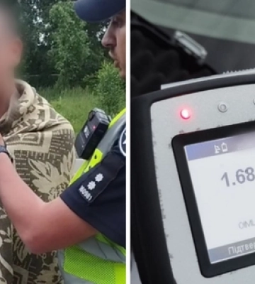 За вихідні у Луцьку та Ковелі патрульні зловили дев&#039;ять п&#039;яних водіїв 