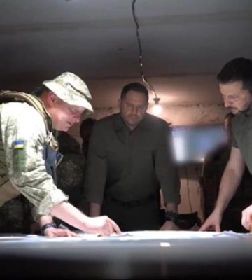 Зеленський відвідав Бердянський напрямок