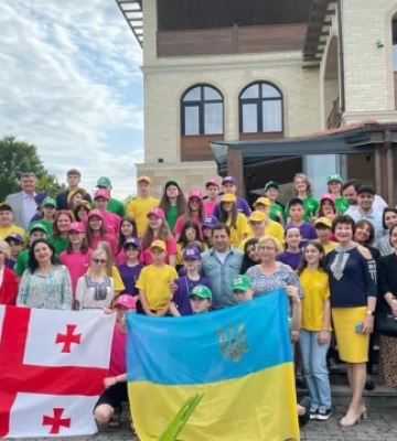 У Грузії організували літній відпочинок для дітей з України