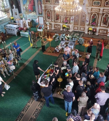 Загинув на Донеччині: у Ківерцях попрощалися з військовим Володимиром Книшем