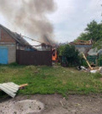 Донеччина: росіяни обстріляли житловий сектор, є руйнування