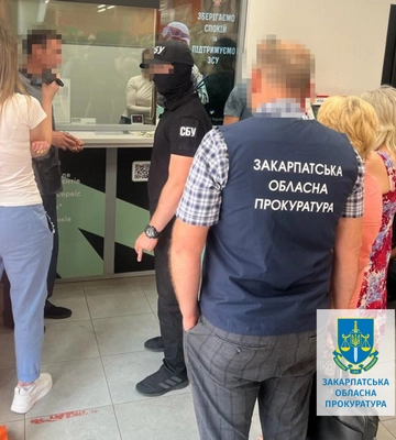 В Ужгороді на одержанні хабаря викрили співробітника райвідділу філії ДУ «Центр пробації»