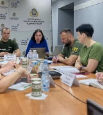 Херсонщину відвідала перша заступниця Міністра соцполітики України Дар&#039;я Марчак