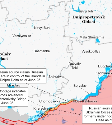 Українські сили утримують позиції на лівобережжі Херсонщини – ISW