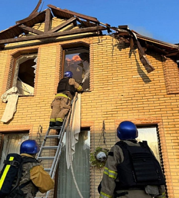 Ворог снова атаковал Никополь из тяжелой артиллерии