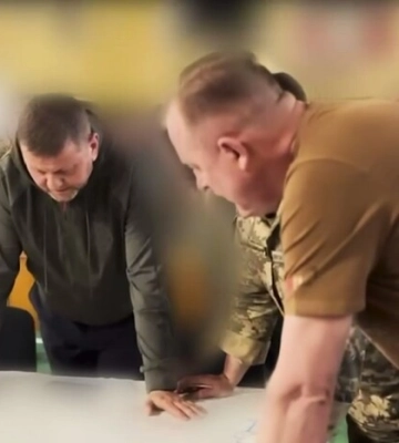 Залужний відвідав командування ЗСУ на північному напрямку (відео)