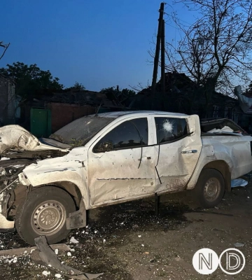 Ракетний удар по Краматорську: У селищі Біленьке пошкоджено будинки, є поранені