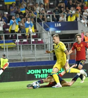 Закончили на втором месте. Украина U-21 - Испания U-21 2:2. Видео голов и обзор матча