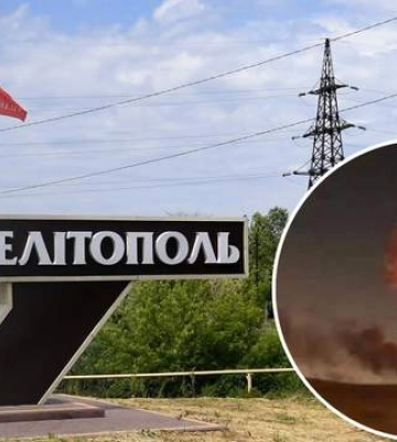 Ночью в Мелитополе раздалась серия громких взрывов: говорят о детонации вражеского боекомплекта