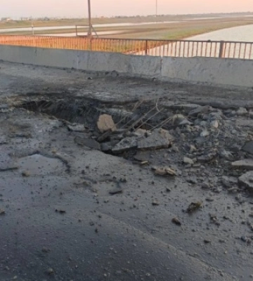 У Криму завдали удару по Чонгарському мосту: всі подробиці