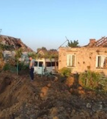 В ОВА розповіли про наслідки ракетної атаки на Криворізький район